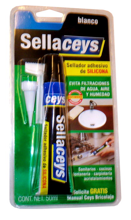 Ceys Silicona ácida universal transparente 50 ml Ceys Silicona ácida universal transparente 50 ml