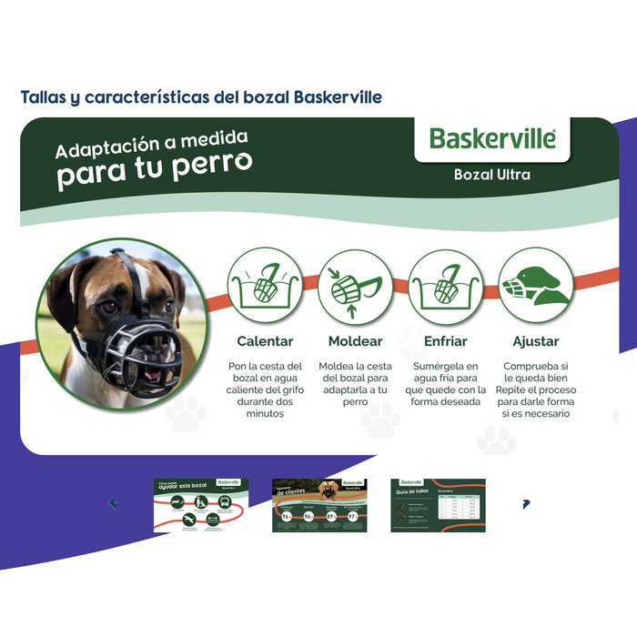 Company Of Animals Baskerville Ultra Muzzle 2 Negro
