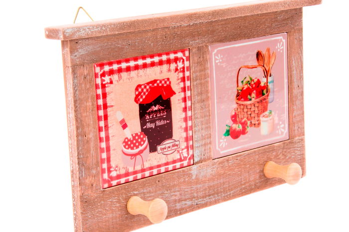 DKD Home Decor Perchero Pared Frutas Madera 16.5 x 4 x 26.3 cm (2 Unidades) DKD Home Decor Perchero Pared Frutas Madera 16.5 x 4 x 26.3 cm (2 Unidades)