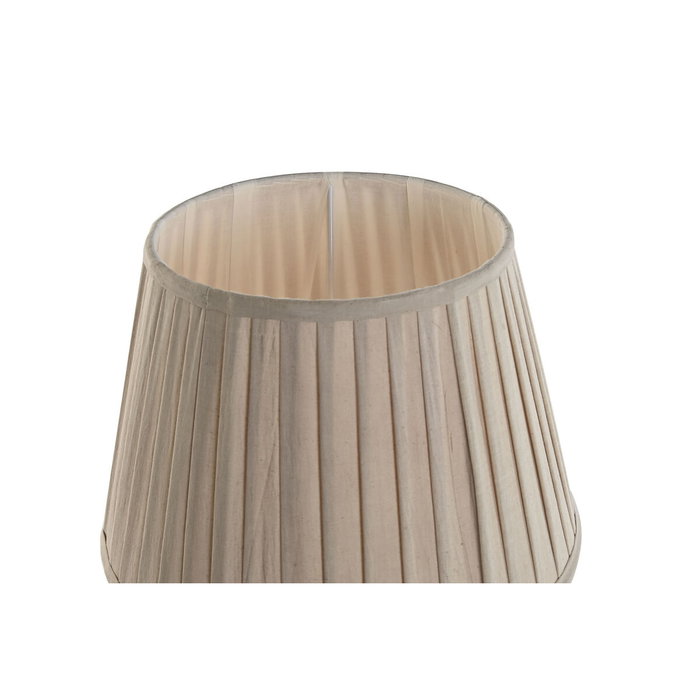 DKD Home Decor Lámpara de Sobremesa Mango Algodón Natural