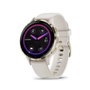 Garmin Venu 3S Ivory con Bisel Soft Gold