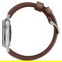 Nomad Strap Traditional Leather Brown Connecting Silver 42/44/45/49mm