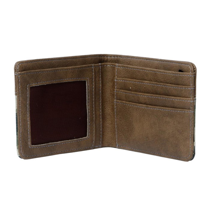 Pro-Dg Billetero PRO-DG Freestyle Blur Verde con 5 Compartimentos para Tarjetas y Ventana Transparente