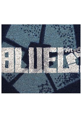 Blue lock logo 2 felpudo 60x40 cm blue lock