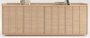 DKD Home Decor Buffet KITH MDF Natural 200x40x75