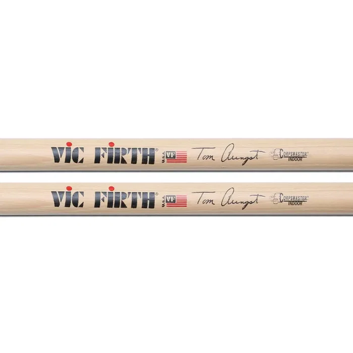 Vic Firth Baquetas Corpsmaster Signature Tom Aungst Indoor STA2