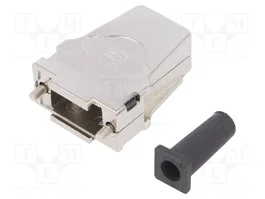 HARTING D Sub top entry metal hood 9pole with M3