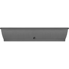 Garden Id 08200739 Jardinera Terraflor Antracita 100 cm Durabilidad Reserva de agua Reciclado Reciclable Volumen Plantas