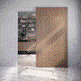 Emuca Kit de herrajes para una puerta corredera colgada de madera Wall con cierre suave, Acero y Aluminio y Plástico