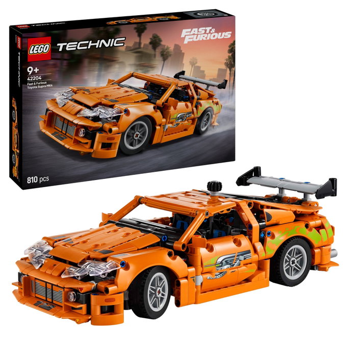 LEGO Technic Fast and Furious Toyota Supra MK4 42204 LEGO Technic Fast and Furious Toyota Supra MK4 42204