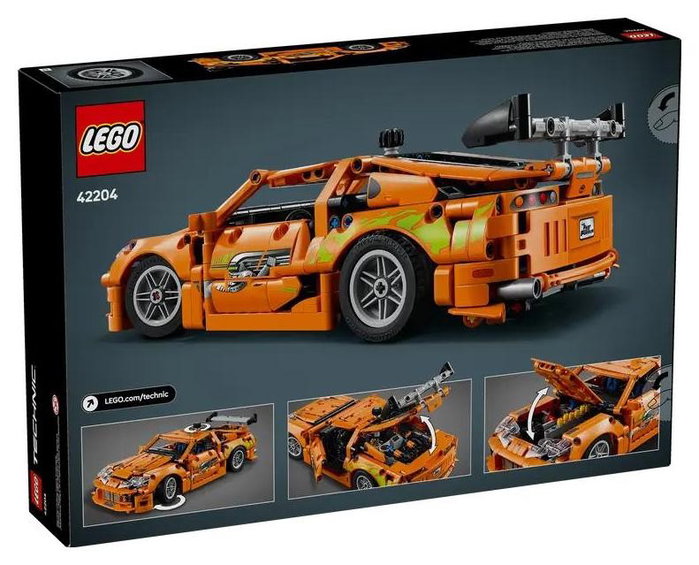 LEGO Technic Fast and Furious Toyota Supra MK4 42204 LEGO Technic Fast and Furious Toyota Supra MK4 42204