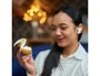 Wondee Auriculares Inalámbricos Bluetooth 5.0 Harry Potter Snitch Dorada True Wireless, 8h Autonomía, Estuche Táctil, para Música y Llamadas