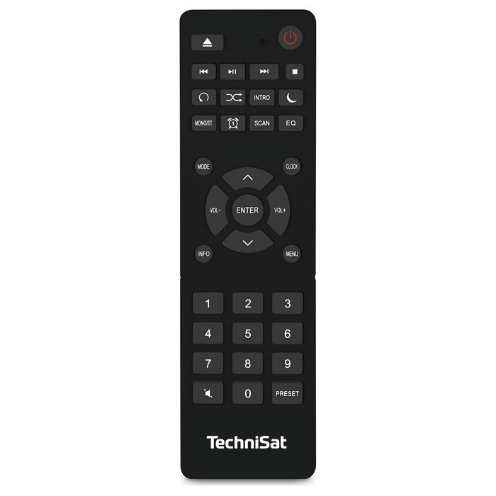 TechniSat DigitRadio 370 CD BT Radio Digital DAB+, Bluetooth, Lector CD, Negro