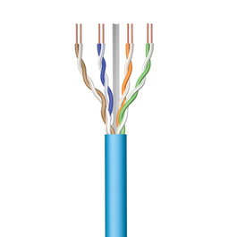 Ewent IM1224 Cable de Red UTP Azul CAT 6A 305 Metros