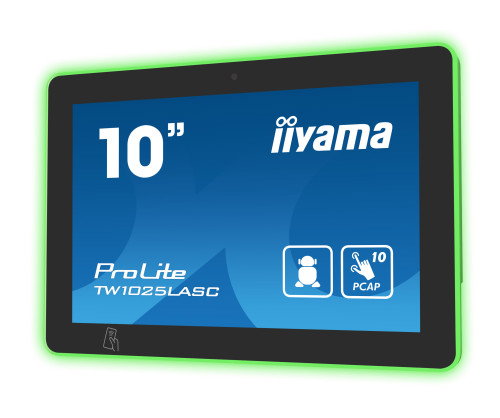 iiyama TW1025LASC-B1PNR pantalla para sala de reuniones 25,6 cm (10.1") 1280 x 800 Pixeles LED 802.11b, 802.11g, Wi-Fi 4 (802.11n) Negro Plástico Bluetooth iiyama TW1025LASC-B1PNR pantalla para sala de reuniones 25,6 cm (10.1") 1280 x 800 Pixeles LED 802.11b, 802.11g, Wi-Fi 4 (802.11n) Negro Plástico Bluetooth