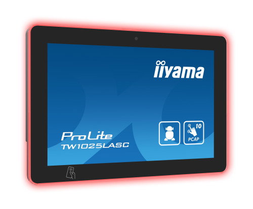 iiyama TW1025LASC-B1PNR pantalla para sala de reuniones 25,6 cm (10.1") 1280 x 800 Pixeles LED 802.11b, 802.11g, Wi-Fi 4 (802.11n) Negro Plástico Bluetooth iiyama TW1025LASC-B1PNR pantalla para sala de reuniones 25,6 cm (10.1") 1280 x 800 Pixeles LED 802.11b, 802.11g, Wi-Fi 4 (802.11n) Negro Plástico Bluetooth