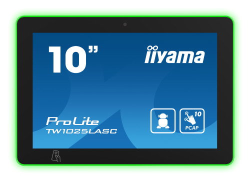 iiyama TW1025LASC-B1PNR pantalla para sala de reuniones 25,6 cm (10.1") 1280 x 800 Pixeles LED 802.11b, 802.11g, Wi-Fi 4 (802.11n) Negro Plástico Bluetooth iiyama TW1025LASC-B1PNR pantalla para sala de reuniones 25,6 cm (10.1") 1280 x 800 Pixeles LED 802.11b, 802.11g, Wi-Fi 4 (802.11n) Negro Plástico Bluetooth