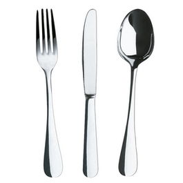 OYV SAMBA Cuchara de Café Inoxidable 18/10, 134 mm de Largo, Colección SAMBA - Cubiertía Media - Inox Lisa (Set de 12)