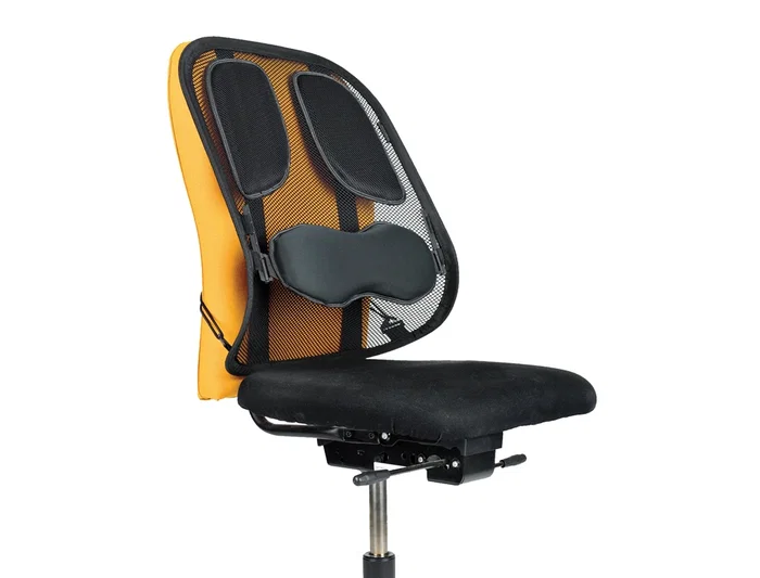 Fellowes Respaldo Ergonómico Profesional Mesh Apoyo Lumbar Completo Ajustable Verticalmente Reduce Tensión Espalda
