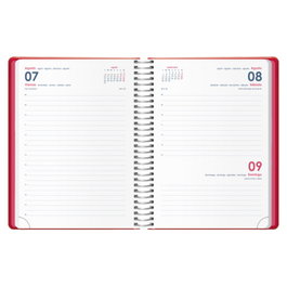 Dohe Agenda Denver 12719 - 26 Día Página 2026 15x21 cm Rojo