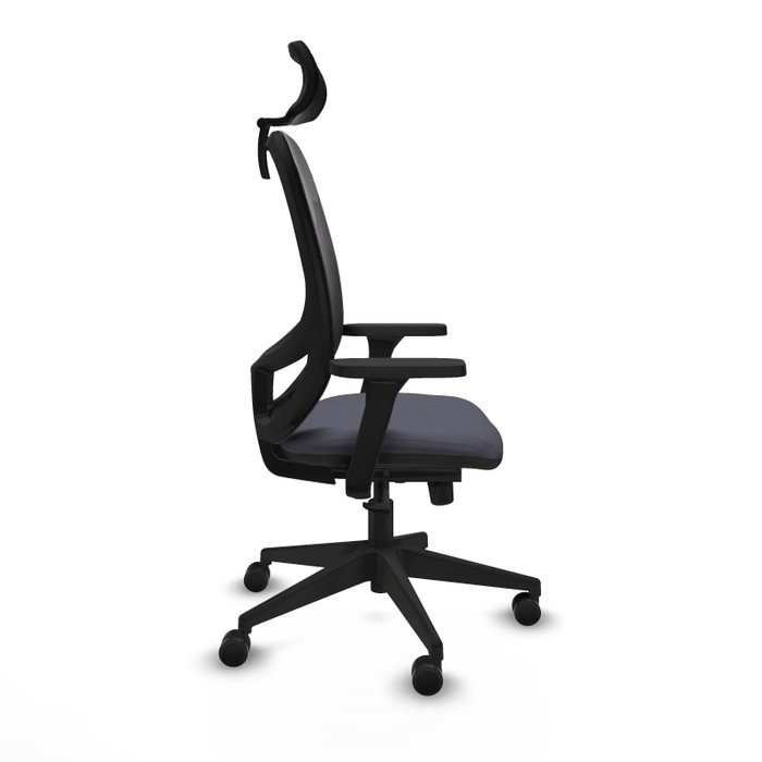 PIQUERAS Y CRESPO Silla de oficina Cilanco con mecanismo Sincro, Gris oscuro y Negro PIQUERAS Y CRESPO Silla de oficina Cilanco con mecanismo Sincro, Gris oscuro y Negro