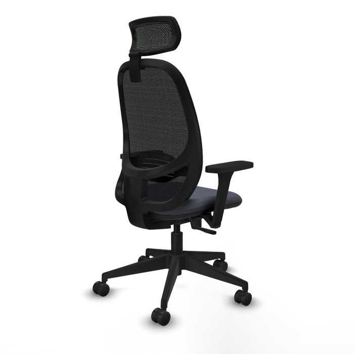 PIQUERAS Y CRESPO Silla de oficina Cilanco con mecanismo Sincro, Gris oscuro y Negro PIQUERAS Y CRESPO Silla de oficina Cilanco con mecanismo Sincro, Gris oscuro y Negro