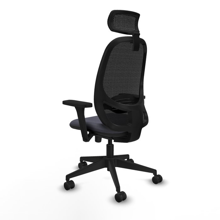 PIQUERAS Y CRESPO Silla de oficina Cilanco con mecanismo Sincro, Gris oscuro y Negro PIQUERAS Y CRESPO Silla de oficina Cilanco con mecanismo Sincro, Gris oscuro y Negro