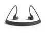 Groovy Auriculares Inalambricos Bluetooth Neckband con Microfono, Gris Oscuro