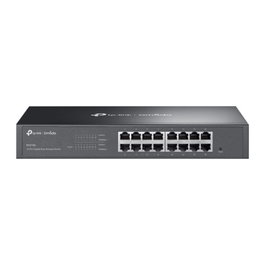 TP-Link ES216G Switch Gestionado Gigabit Ethernet 16 Puertos Negro