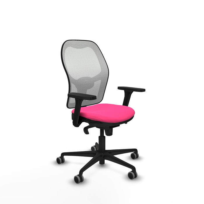 PIQUERAS Y CRESPO Silla de oficina Jorquera Rosa y Blanco PIQUERAS Y CRESPO Silla de oficina Jorquera Rosa y Blanco