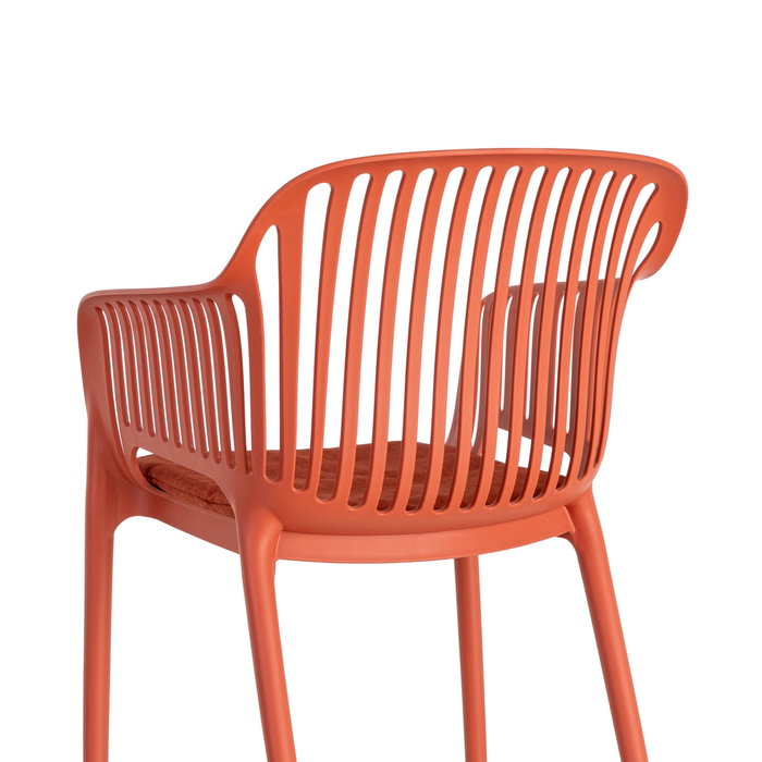 Silla Apilable Polipropileno Exterior 55 X 61 X 80 cm (Set de 4)