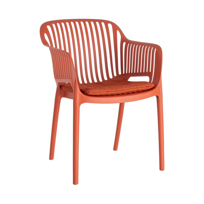Silla Apilable Polipropileno Exterior 55 X 61 X 80 cm (Set de 4)