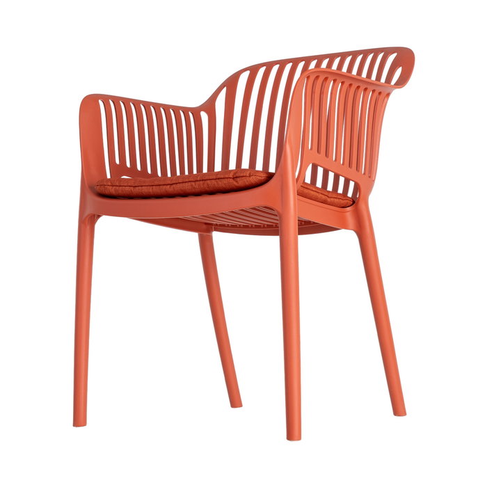 Silla Apilable Polipropileno Exterior 55 X 61 X 80 cm (Set de 4)