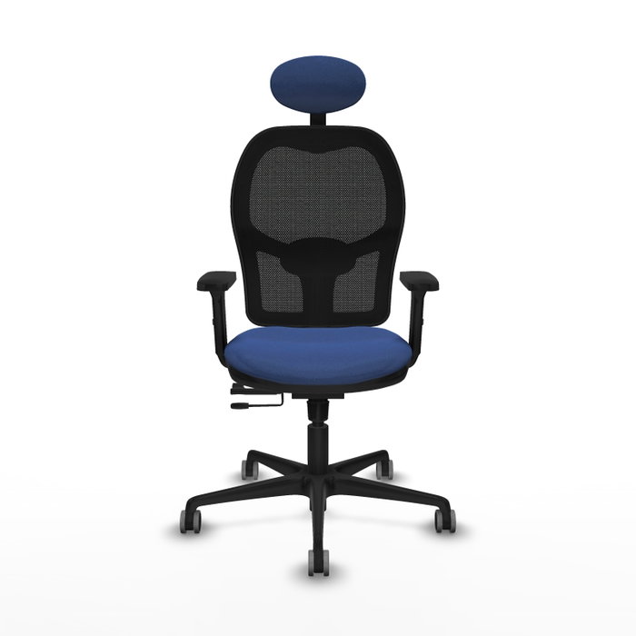 PIQUERAS Y CRESPO Silla de oficina Jorquera Azul marino y Negro