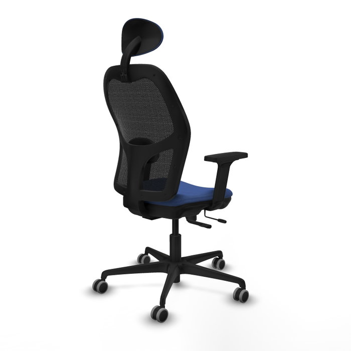 PIQUERAS Y CRESPO Silla de oficina Jorquera Azul marino y Negro