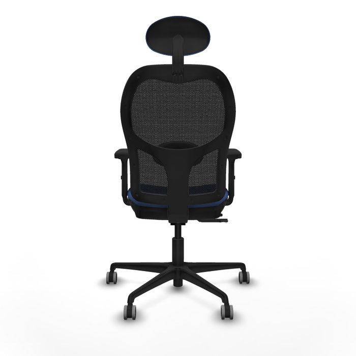 PIQUERAS Y CRESPO Silla de oficina Jorquera Azul marino y Negro