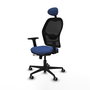 PIQUERAS Y CRESPO Silla de oficina Jorquera Azul marino y Negro