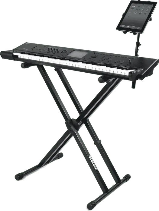 QUIKLOK Soporte Teclado T500 Formato "X" Trigger Lok / Perfil Doble - Negro QUIKLOK Soporte Teclado T500 Formato "X" Trigger Lok / Perfil Doble - Negro