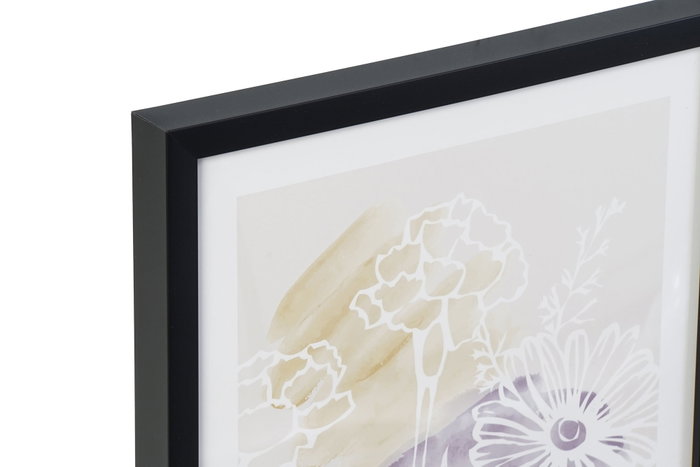 DKD Home Decor Cuadro de Flores Enmarcado 30x3x40 cm DKD Home Decor Cuadro de Flores Enmarcado 30x3x40 cm
