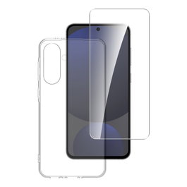 Samsung Kit Completo Protector de Pantalla y Posterior 360 Galaxy A36 541334 - 2 Piezas - Policarbonato y Vidrio Templado 9H
