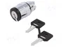 SCHNEIDER ELECTRIC Interruptor Rotativo con Llave Harmony XB4 22mm Negro