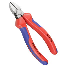 Knipex Alicate de corte diagonal negro atramentado 140 mm