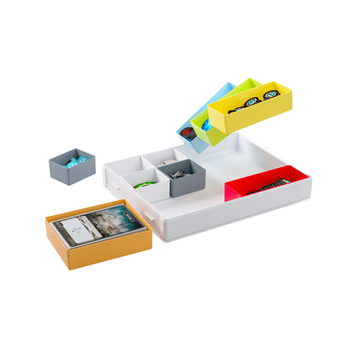 Gamegenic Token Silo Caja Convertible White/Multicolor para Fichas Cartas Dados y Accesorios de Juego Gamegenic Token Silo Caja Convertible White/Multicolor para Fichas Cartas Dados y Accesorios de Juego