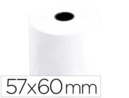Greening Rollo Sumadora Térmico 57 mm Ancho x 60 mm Diámetro Papel 70 g/m2 Sin Bisfenol A