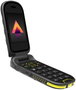 myPhone Hammer BOW LTE Smartphone con tapa negro, 2.4", 2MP, 48MB RAM, 128GB, batería 1200mAh