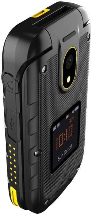myPhone Hammer BOW LTE Smartphone con tapa negro, 2.4", 2MP, 48MB RAM, 128GB, batería 1200mAh myPhone Hammer BOW LTE Smartphone con tapa negro, 2.4", 2MP, 48MB RAM, 128GB, batería 1200mAh
