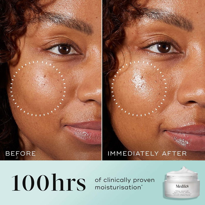 Medik8 Total Moisture Crema Facial Diaria Hidratación Profunda 50 ml Medik8 Total Moisture Crema Facial Diaria Hidratación Profunda 50 ml