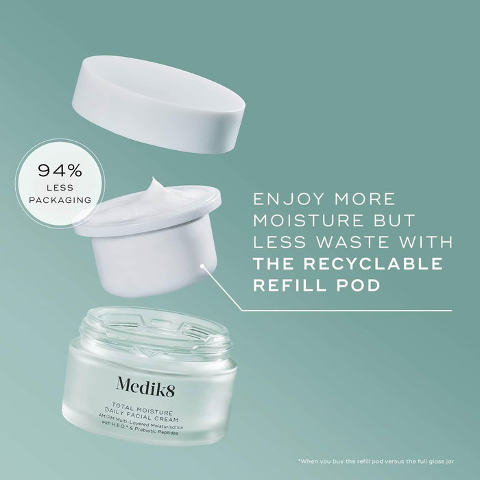 Medik8 Total Moisture Crema Facial Diaria Hidratación Profunda 50 ml Medik8 Total Moisture Crema Facial Diaria Hidratación Profunda 50 ml