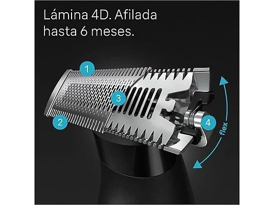 Braun Afeitadora Eléctrica Corporal Face & Body para Mujer y Hombre - Máquina de Afeitar Impermeable