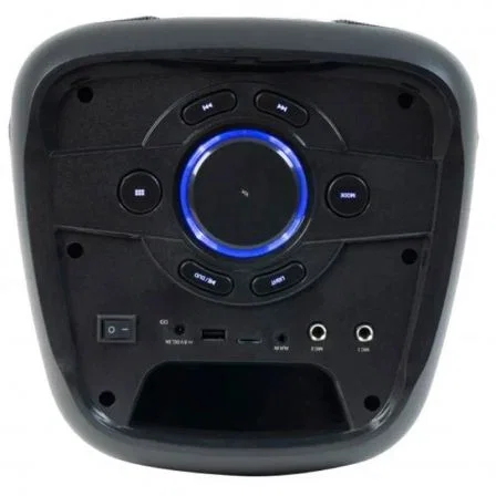 Fonestar Altavoz Party-Duo Portátil Bluetooth 100W con Función Karaoke, 2 Micrófonos, Luces LED y Radio FM - Reproductor USB/microSD Fonestar Altavoz Party-Duo Portátil Bluetooth 100W con Función Karaoke, 2 Micrófonos, Luces LED y Radio FM - Reproductor USB/microSD